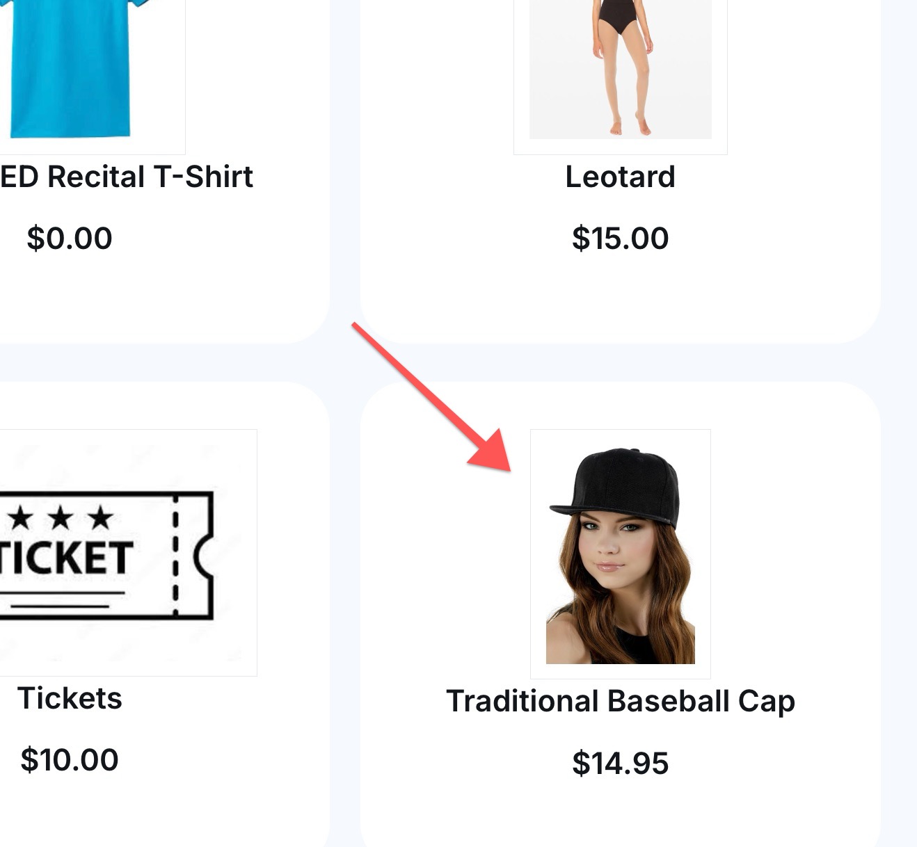 Traditional Baseball Cap for $14.95