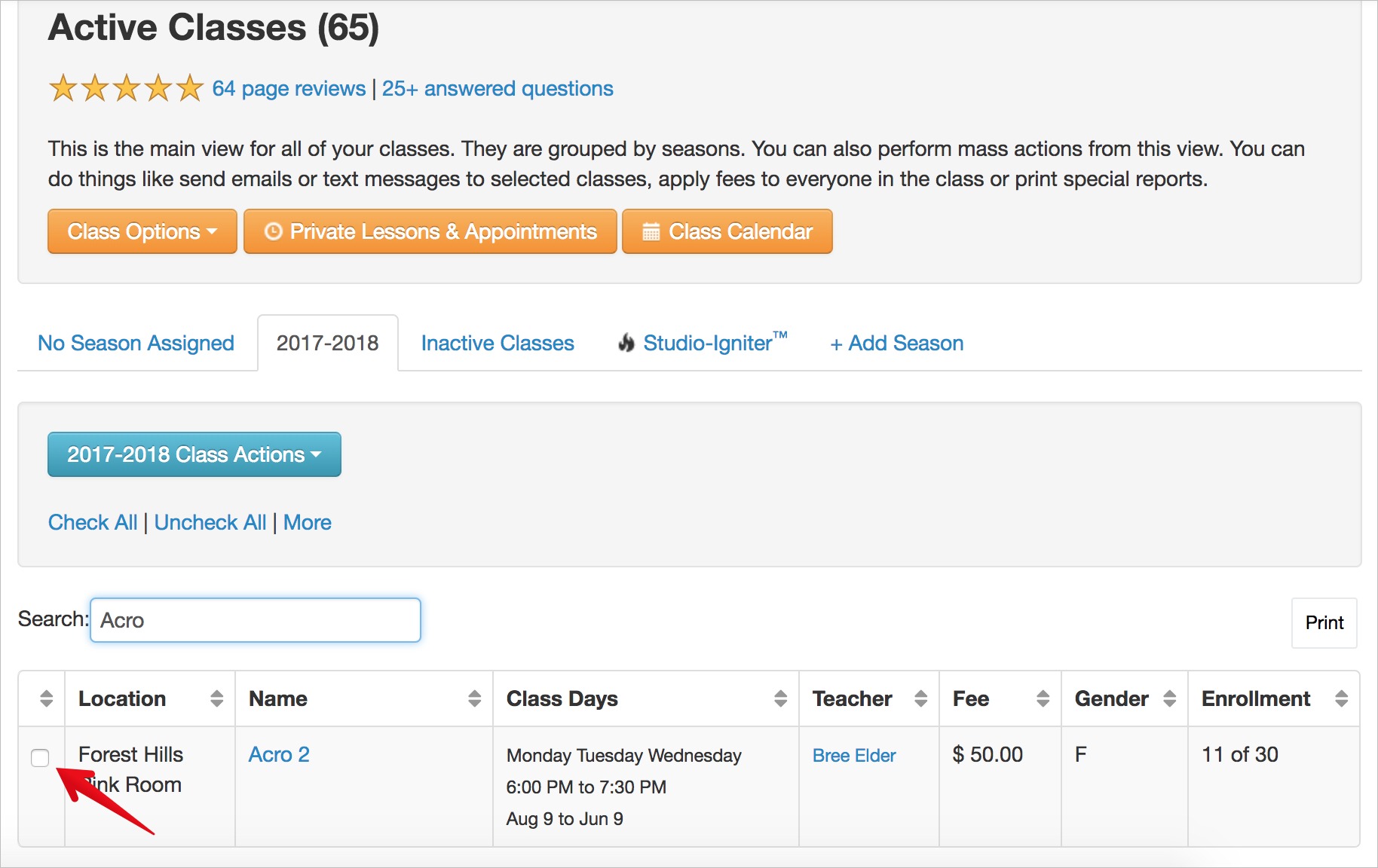 Main Classes Page and Select Classes2.jpeg