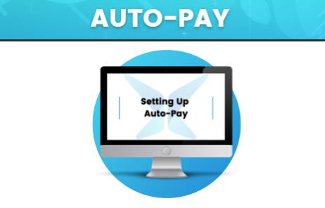 Setting Up Auto-Pay on Computer Screen